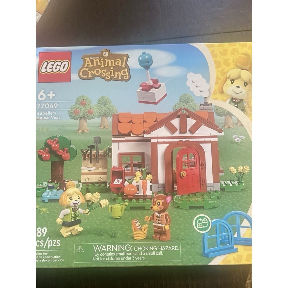 LEGO Animal Crossing 77049 Isabelle’s House Visit – New Sealed Set
